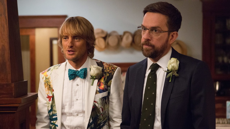 black, Ed Helms, jacket, Owen Wilson, best movies, men, white, wearing, Bastards, 4K, suit, two