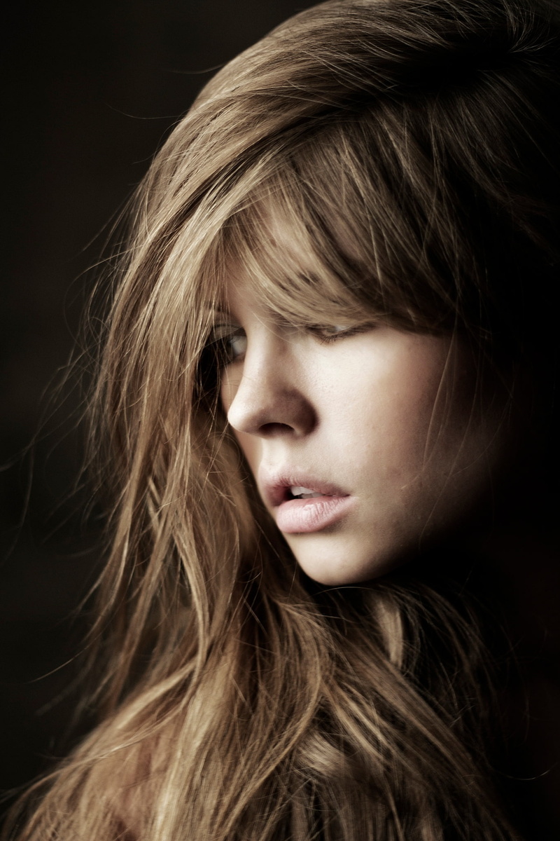 Anastasia Scheglova, simple background, model, women, Phil Reznikov, 1080P, looking away