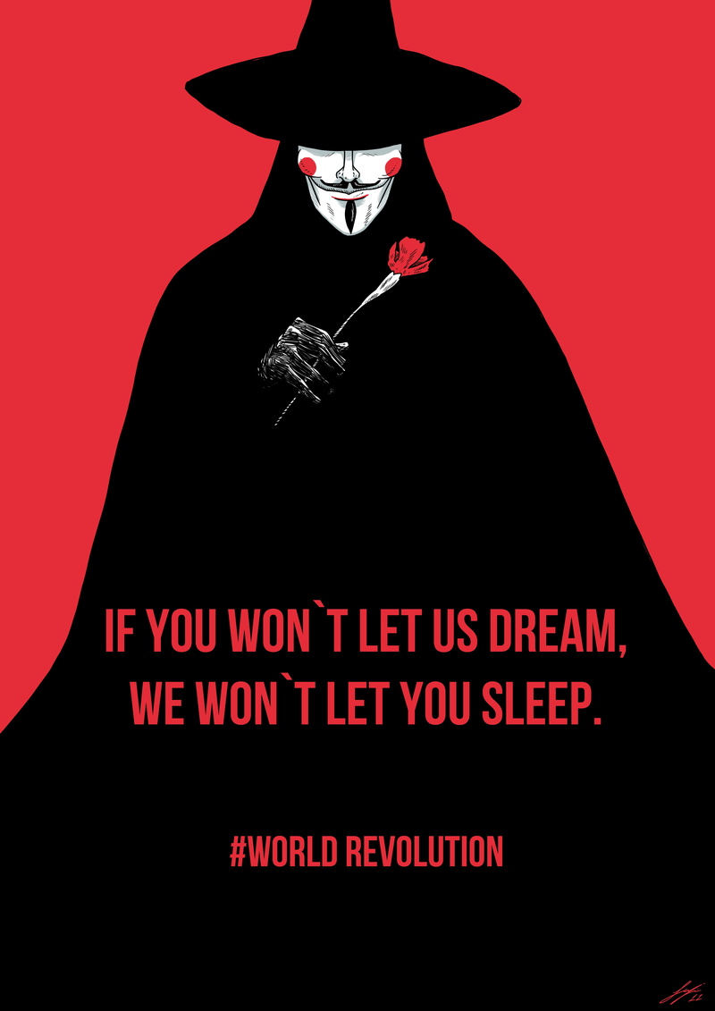 fawkes, anarchism, art, revolution, 5K, red, guy, hd, vendetta, Black, x, v