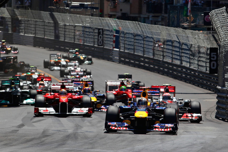 motorsport, 1080P, Monaco Grand Prix, Mercedes-Benz, day, Reno, mode of transportation, Force India, transportation, Track, road, competition, Vodafone McLaren Mercedes