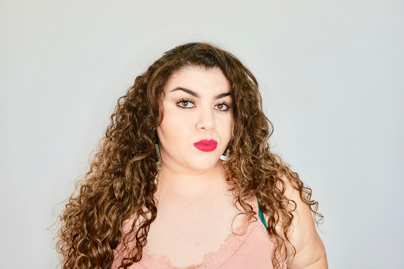 teenager, looking at camera, mouth open, portrait, united states, young adult, beauty, brown hair, studio shot, coachella, mexican, indoors, alyssabaches
