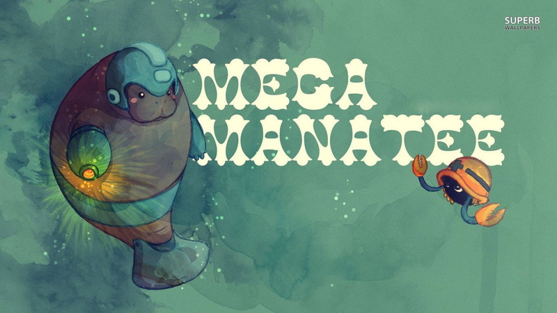 manatee, 720P, Mega Man