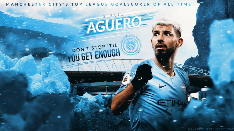 Argentinian, Manchester City F.C., Soccer, 1080P, Sergio Agüero