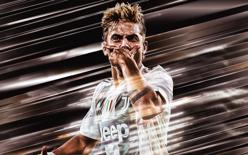 Argentinian, Soccer, Paulo Dybala, Juventus F.C., 4K