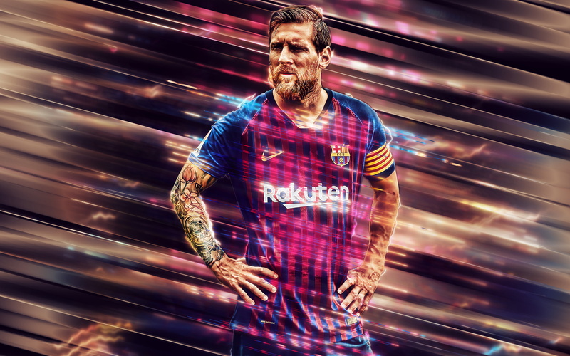 Soccer, 4K, Lionel Messi, Argentinian, FC Barcelona