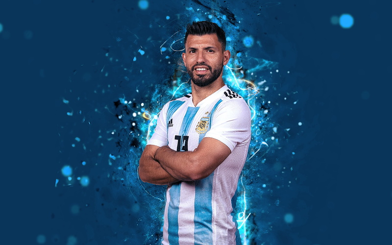 4K, Sergio Agüero, Soccer, Kun Aguero, Argentinian