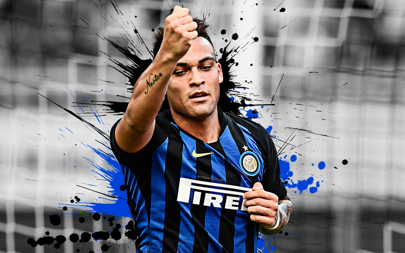 Lautaro Martínez, Inter Milan, Soccer, 4K, Argentinian