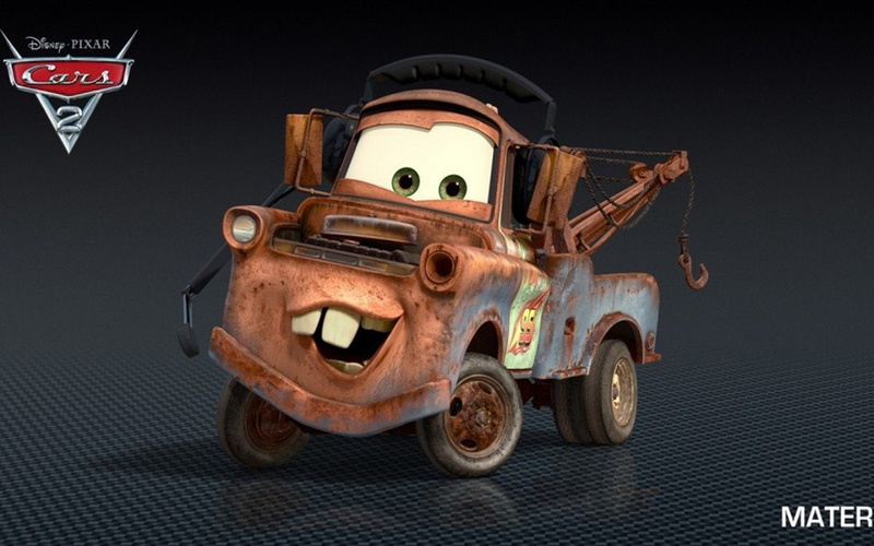Cars, Cars 2, Mater (Cars), Car, 720P