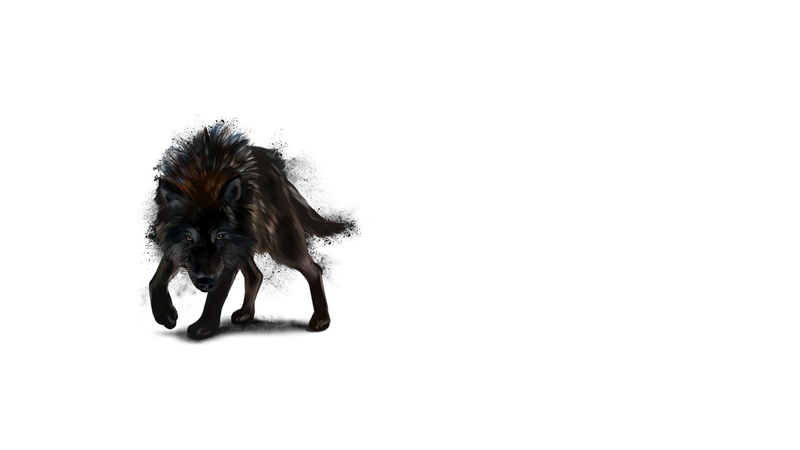 Kajen as, 1080P, werewolf, predator, art, mater, evil, face, wolf, wool