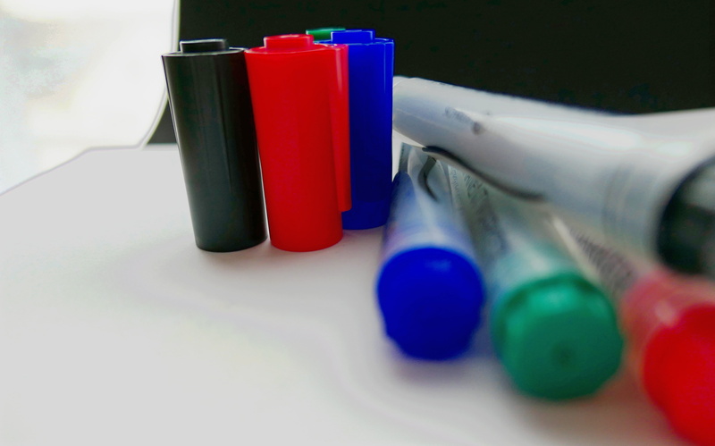 multi colored, indoors, job search, close-up, science, fiber painter, office, highlighter, 4K, career, mark, felt tip pen, laboratory, still life, felter