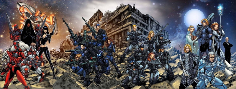 1080P, Contra Alliance: Shadows of the Past, Comics, Contra Alliance