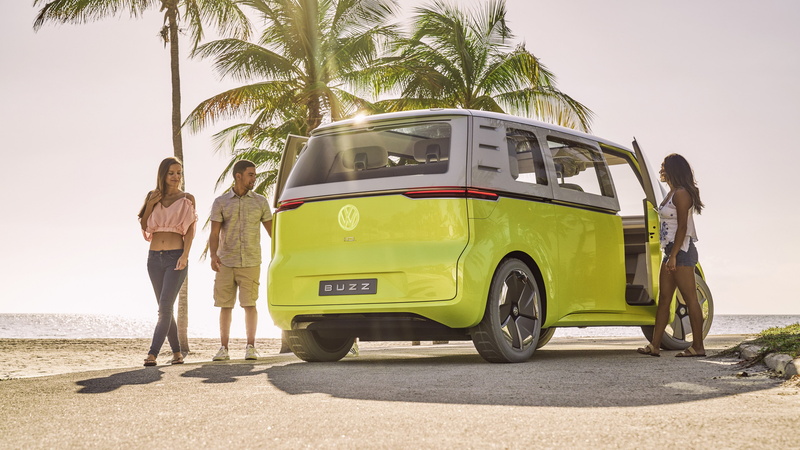 2021 Cars, 4K, electric car, Volkswagen ID Buzz, 4K