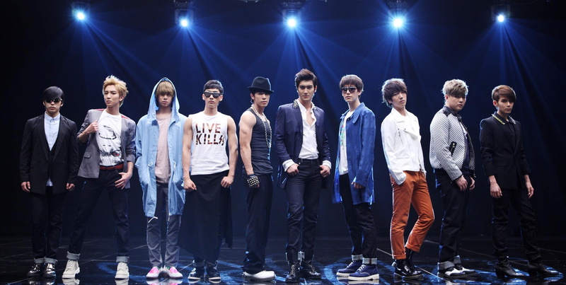 front view, performance, adult, performing arts event, people, group of people, men, standing, young men, indoors, real people, light, stage - performance space
