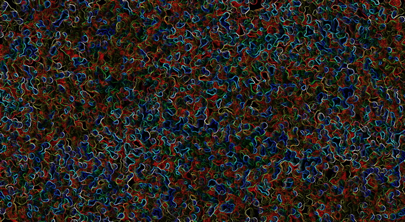 confusion, illuminated, 1080P, close-up, no people, industry, large group of objects, textile, full frame, motion, indoors, multicolored, chaos, nature