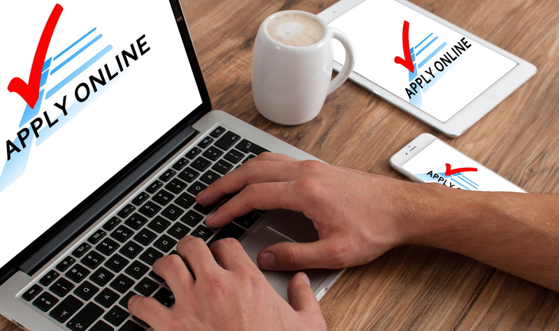 human hand, coffee cup, human body part, job application, computer, online, screen, drink, internet, monitor, 4K, connection, keyboard, coffee, coffee - drink