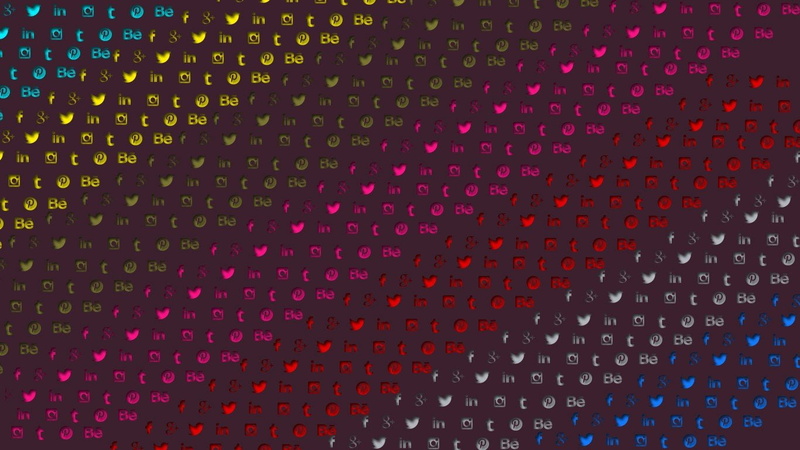 black background, tweety bird social networks pink yellow internet explorer internet birds colorful rainbows instagram twitter linkedin, light, abstract backgrounds