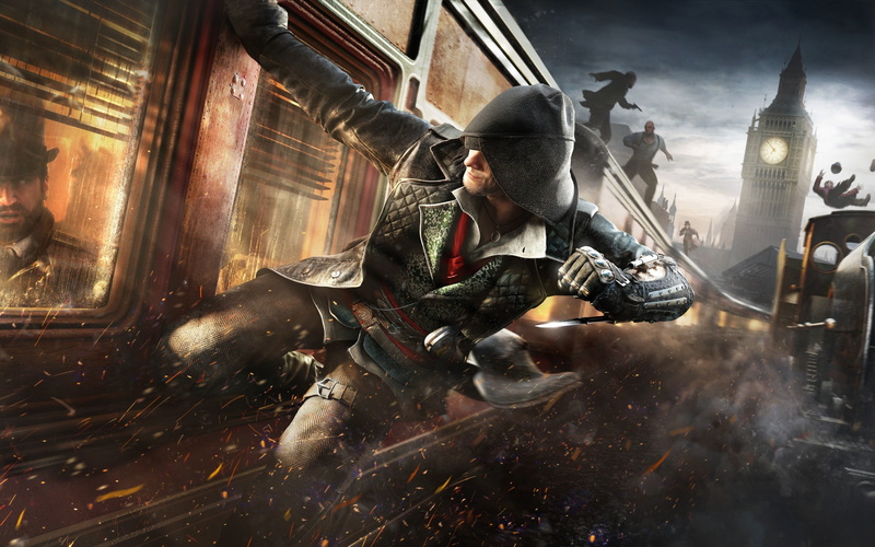 real people, Assassins Creed Syndicate, men, history, the past, Assassins Creed, holding, full length, architecture, indoors, clothing, occupation, built structure