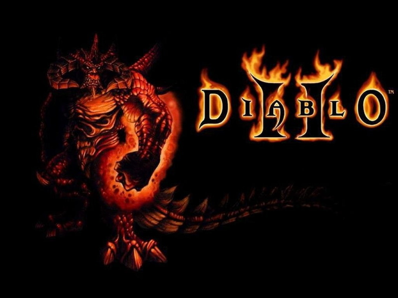 ii, 480P, Diablo, Diablo II, cover, game