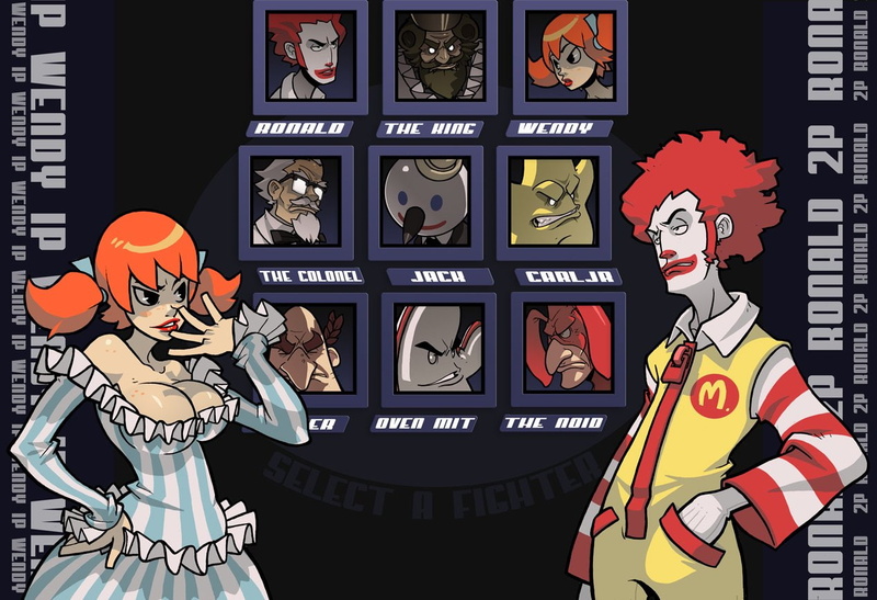 McDonalds, Carls Jr, Arbys, Wendys, Products, KFC, Mascot, Jack in the Box, 480P, Fast Food, Burger King