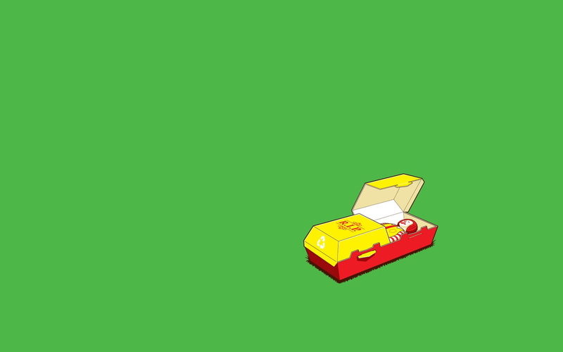 720P, Food, Green, Humor, Ronald McDonald