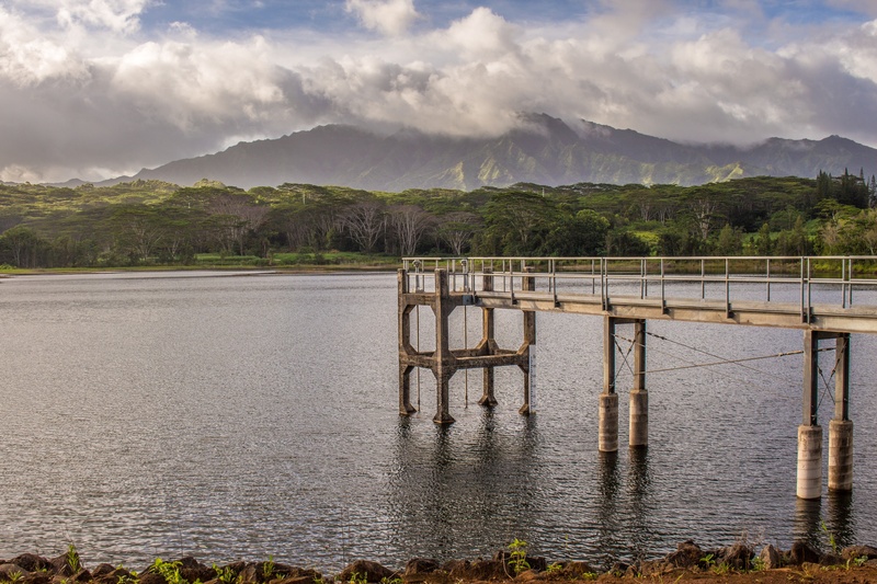 water, success, architecture, discover, trees, built structure, cloud - sky, valley, no people, tranquil scene, accomplish, centered, mountain range, outdoors