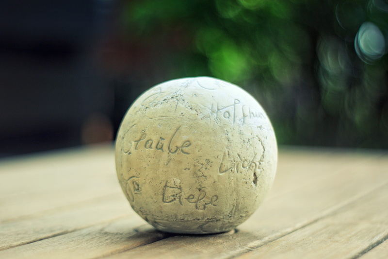 sphere, day, love, wood - material, close-up, trust, prayer, pray, 4K, no people, circle, extreme close-up, selective focus, faith, number, ball, table