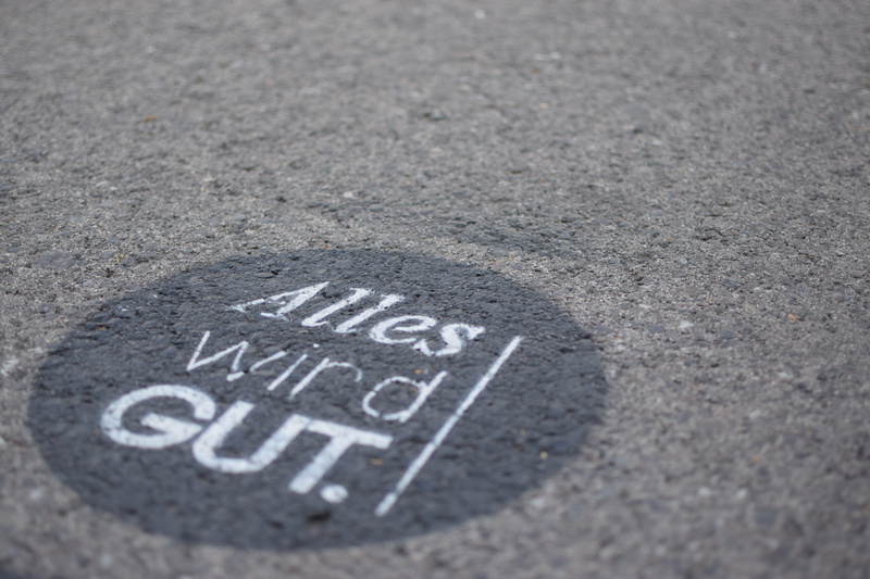 all, Vienna, Spray, sign, no people, close-up, capital letter, communication, symbol, grafitti, day, 5K, gray, transportation, street, asphalt, Gut, outdoors
