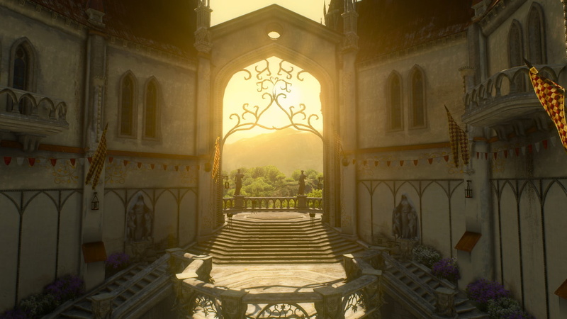 travel destinations, 1080P, built structure, blood and wine, arch, ornate, place of worship, spirituality, window, building, The Witcher 3: Wild Hunt