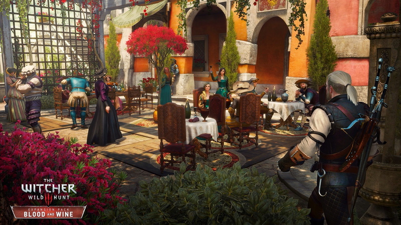 the Witcher, DLC, Blood and Wine, The Witcher 3: Wild Hunt, 1080P, Supplement, Toussaint