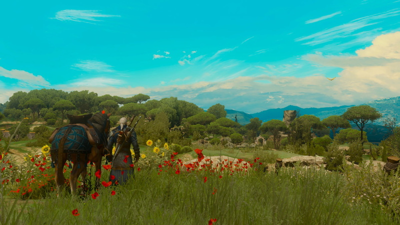 1080P, Geralt of Riva, Roach, The Witcher 3: Wild Hunt - Blood and Wine, The Witcher 3: Wild Hunt