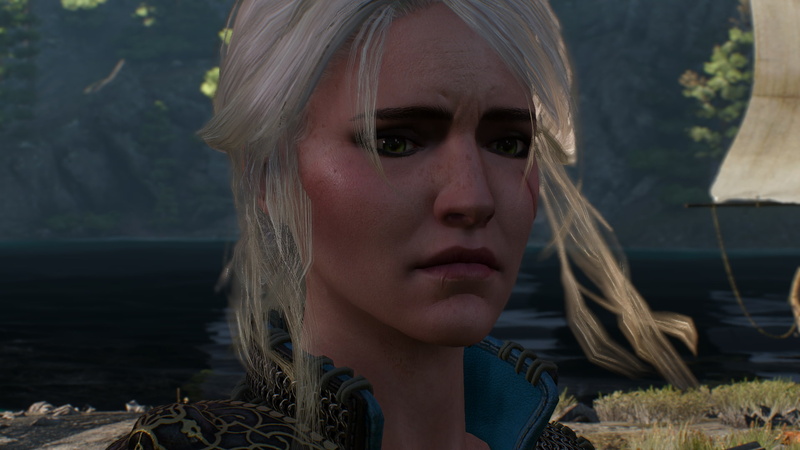 real people, Cirilla Fiona Elen Riannon, hair, nature, day, contemplation, outdoors, 1080P, video games, blond hair, young women, CD Projekt RED, lifestyles