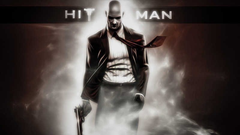 young adult, performance, nightlife, one person, indoors, Hitman, digital composite, full length, illuminated, music, smoke - physical structure, casual clothing