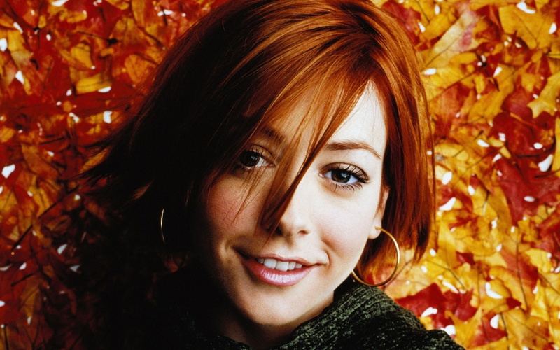 Alyson Hannigan, Actresses, 1080P