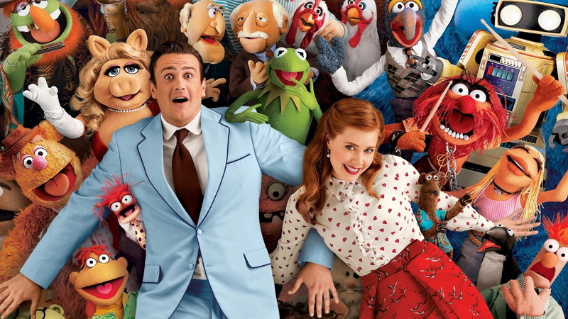 1080P, Movie, Jason Segel, Amy Adams, The Muppets