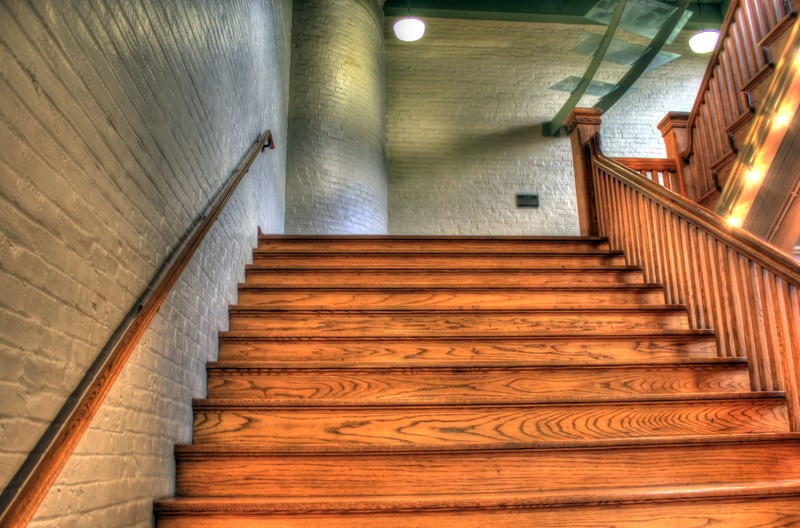 indoors, photo, building, subway, ceiling, stairs, floor, wooden, architecture, stair, steps, brown, 2K, no people, public transportation, underpass, railing