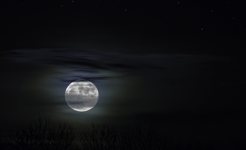 beauty in nature, astrology, scenics - nature, duster, darkness, planet - Space, sphere, outdoors, dark, full Moon, water, moon Surface, evening, sky, shape