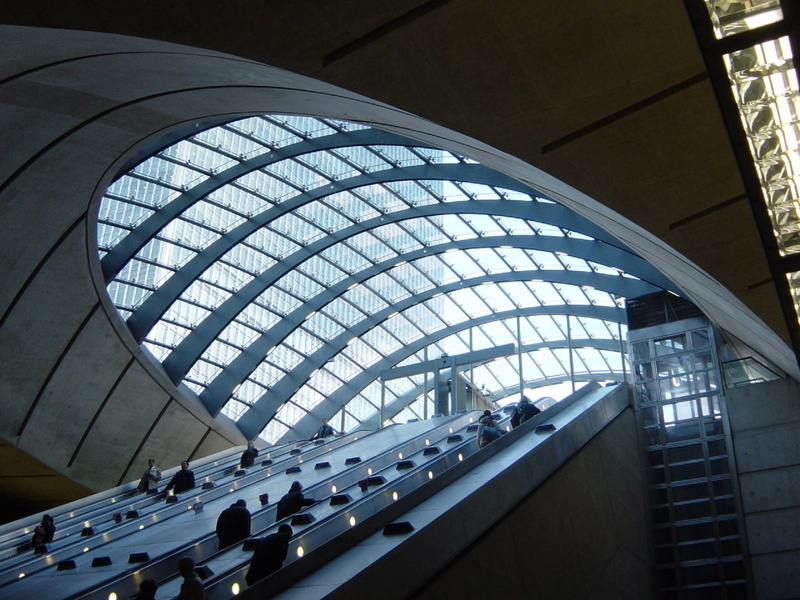 transport, city, glass - material, lighting equipment, steel, urban, 1080P, transportation, art, Light Rail, escalator, metro, building, day, pattern