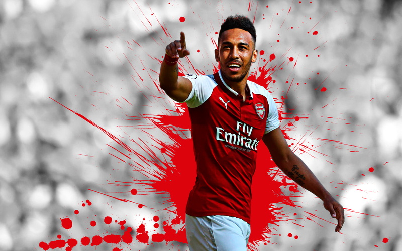 Arsenal F.C., Pierre-Emerick Aubameyang, Soccer, 4K