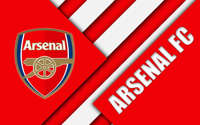 4K, Logo, Soccer, Arsenal F.C.