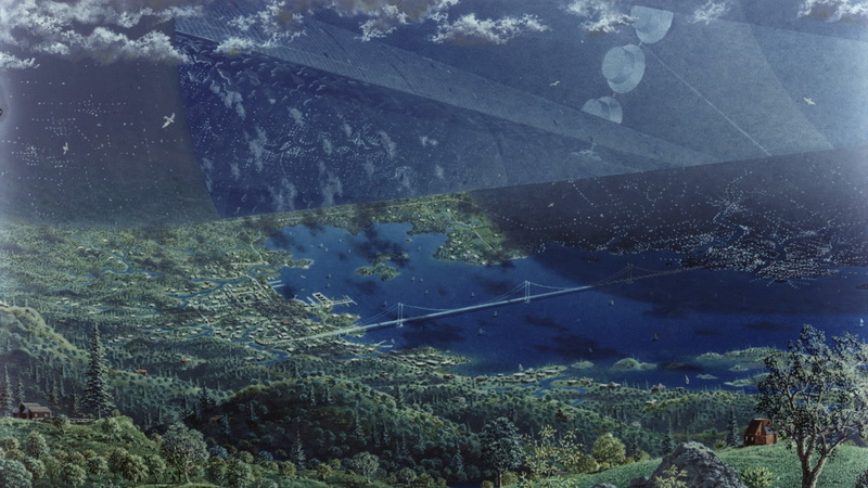 1080P, space station landscape isaac asimov science fiction