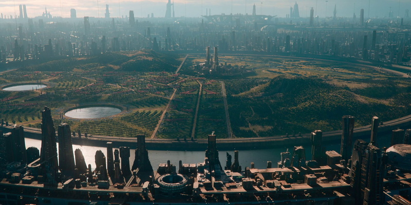 Isaac Asimov, trees, lake, mountains, skyscape, Trantor, skyscraper, birds eye view, 1080P, mist, garden, Foundation, futuristic city, science fiction