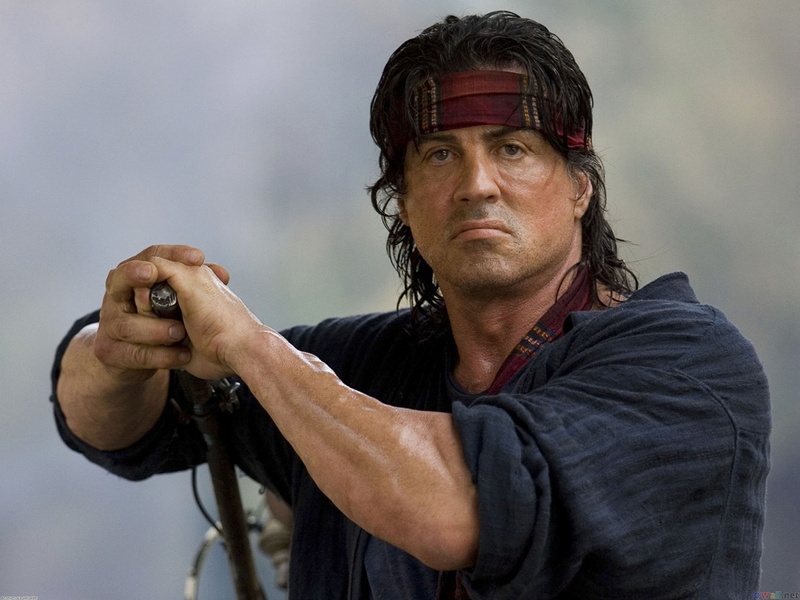 2K, rambo, celebrities, men, sylvester, stallone, movies