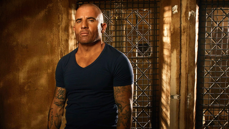 Season 5, neck, Dominic Purcell, man, shirt, v, Lincoln Burrows, Prison Break: Sequel, photography, 2K, blue