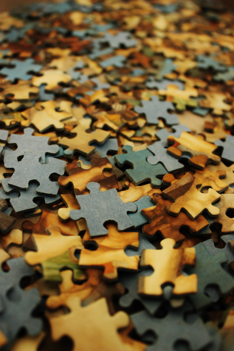 indoors, connection, photography, abundance, focus, leisure games, leisure activity, close-up, solution, shallow, hobby, large group of objects, jigsaw piece