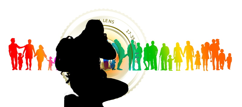 photo, illustration, silhouette, photographer, 4K, personal rights, group recording, personality, publication, photography, motion, woman, cut out, child