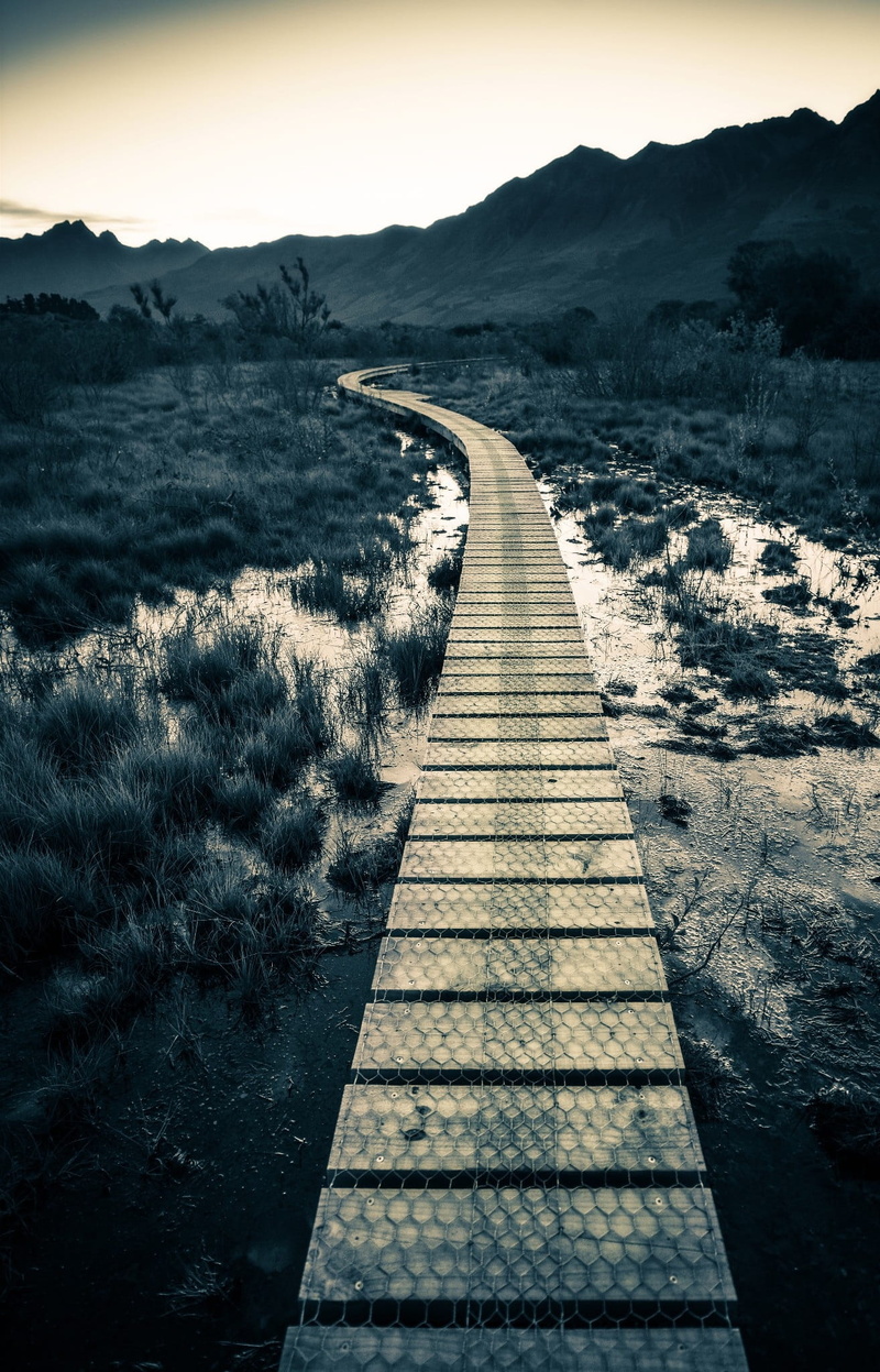 outdoors, walkway, tranquility, direction, path, footpath, nature, mountain, landscape, 1080P, land, trail, water, transportation, non-urban scene, beauty in nature