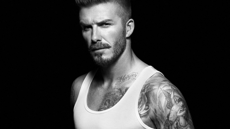 fashion, beckham, footballer, tattoo, 1080P, david, david beckham