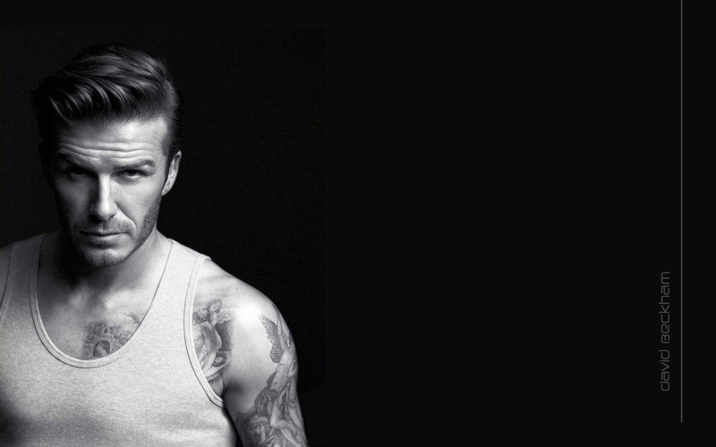 1080P, football, beckham, david, england, monochrome, soccer