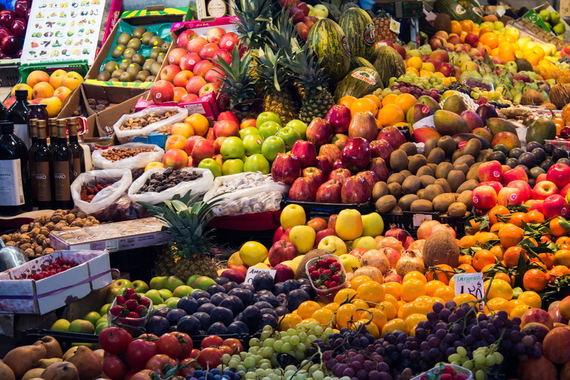 orange - fruit, grape, apple - fruit, freshness, spices, market, sale, multi colored, variation, market stall, africa, no people, 5K, morocco, mediterranean diet