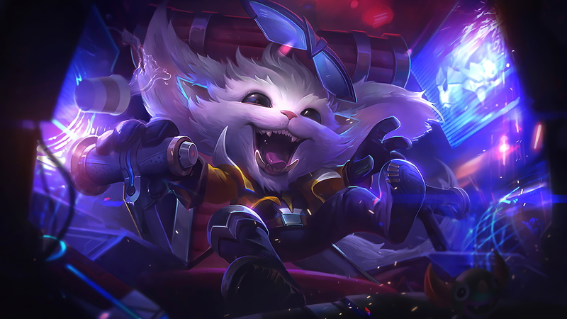 Gnar, 4K, League Of Legends, 4k, Furry